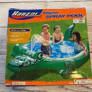 Banzai alligator spray pool new in box
